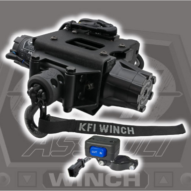 KFI AssaultSteel Cable Winch Kit - Polaris ATV by Alpine Powersports