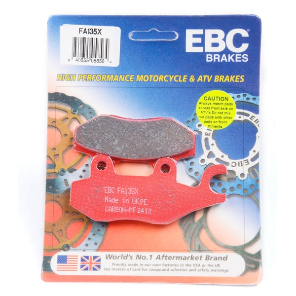 EBC  "X" Carbon Graphite Brake Pad Organic
