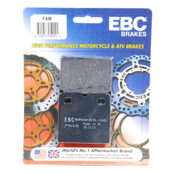 EBC  “X” Series Moto-X Sport & Enduro Brake Pad Organic