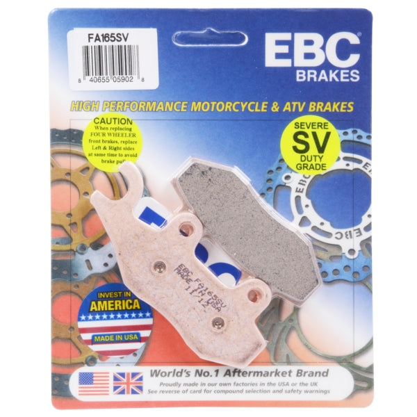 EBC  "SV" Severe Duty Brake Pad Sintered Metal Pads - Front/Rear