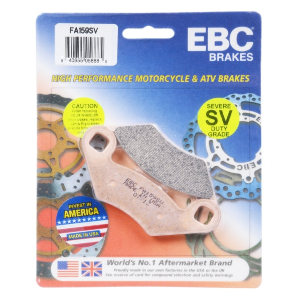 EBC  "SV" Severe Duty Brake Pad Sintered Metal Pads - Front/Rear