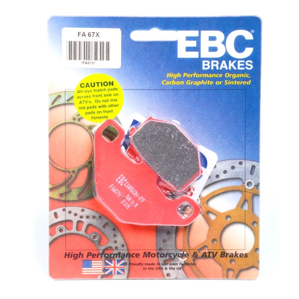 EBC  "X" Carbon Graphite Brake Pad Organic