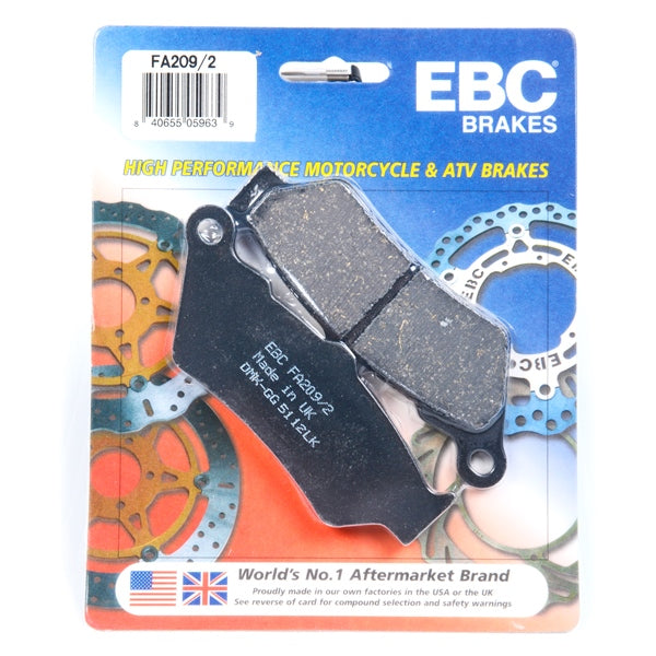 EBC  “X” Series Moto-X Sport & Enduro Brake Pad Sintered metal