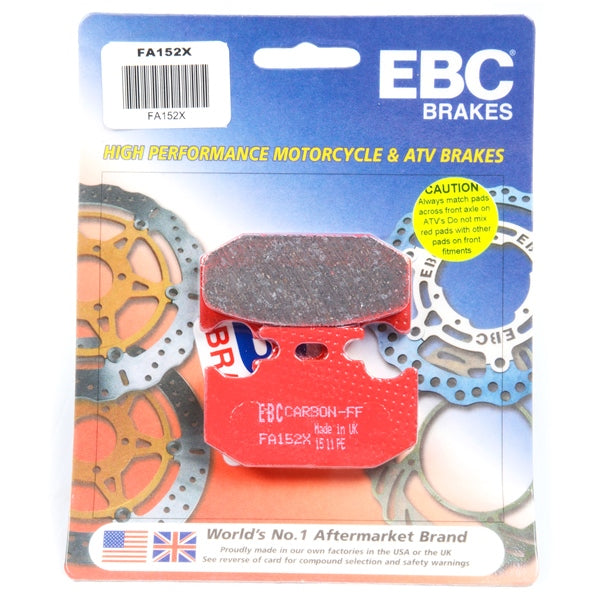 EBC  “X” Series Moto-X Sport & Enduro Brake Pad Organic