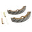 EBC  "G" Grooved Brake Shoes Sintered metal