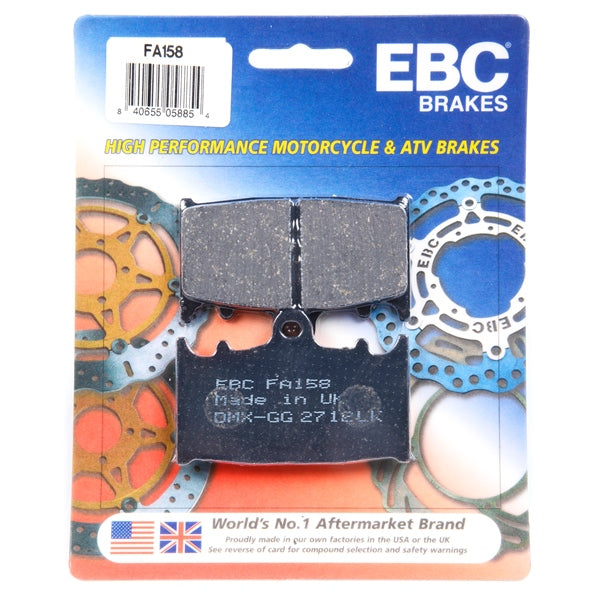 EBC  “X” Series Moto-X Sport & Enduro Brake Pad Organic
