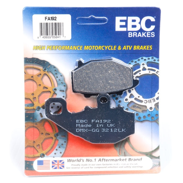 EBC  “X” Series Moto-X Sport & Enduro Brake Pad Organic
