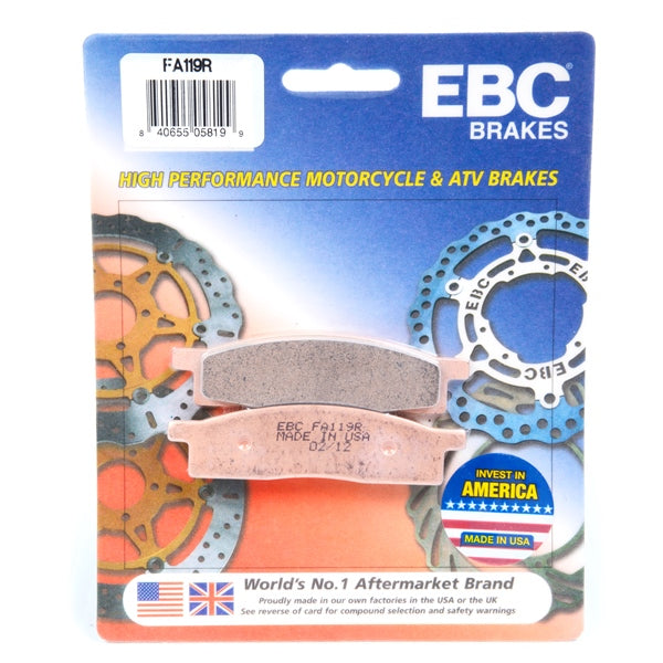 EBC  “R“ Long Life Sintered Brake Pad Sintered metal