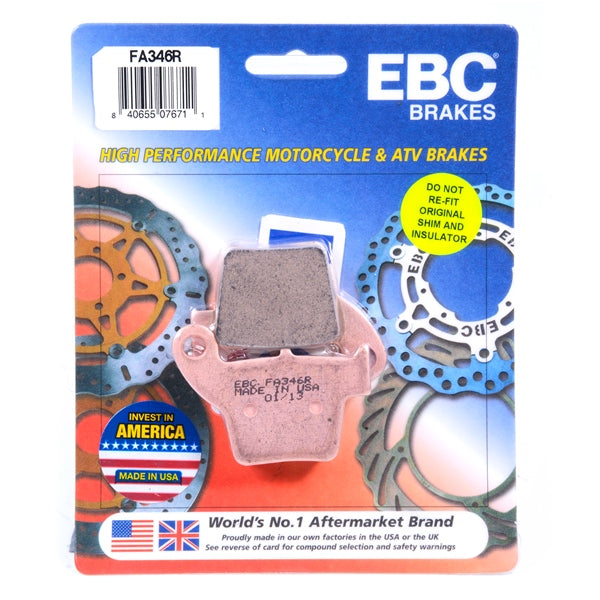 EBC  “R“ Long Life Sintered Brake Pad Sintered metal