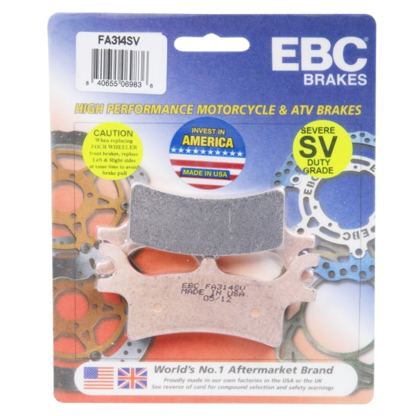 EBC  "SV" Severe Duty Brake Pad Sintered metal