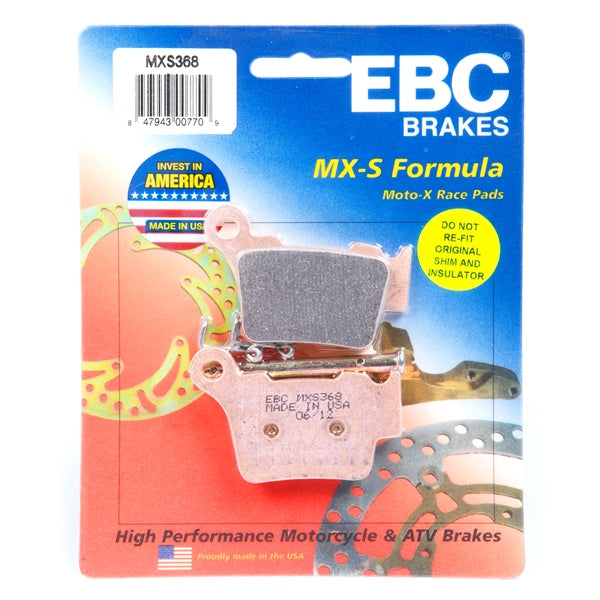 EBC  "MXS" Moto-X Race Brake Pad Sintered metal