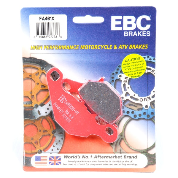 EBC  “X” Series Moto-X Sport & Enduro Brake Pad Organic