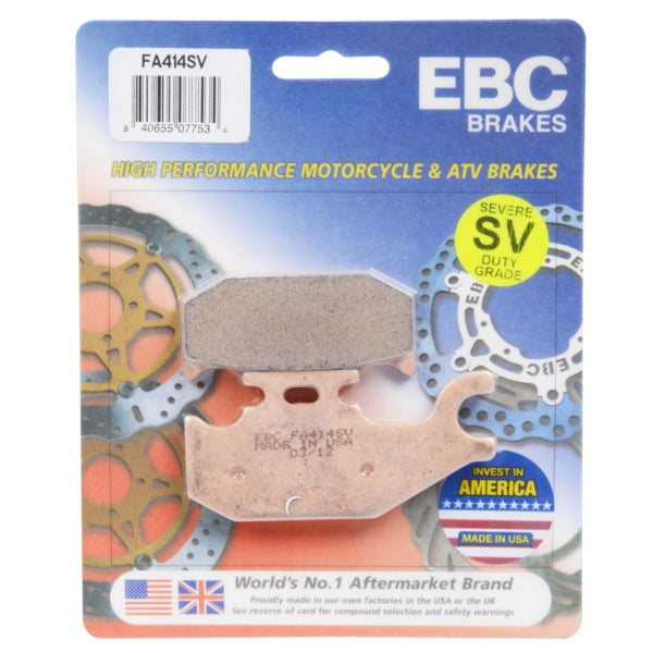 EBC  "SV" Severe Duty Brake Pad Sintered Metal Pads - Front