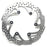 DRC/ZETA/UNIT Standard ZIGRAM Brake Rotor Fits Yamaha - Rear