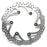 DRC/ZETA/UNIT Standard ZIGRAM Brake Rotor Fits Yamaha - Rear