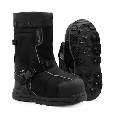 Acton Frostshield primaloft insulated overshoes with cleats Unisex