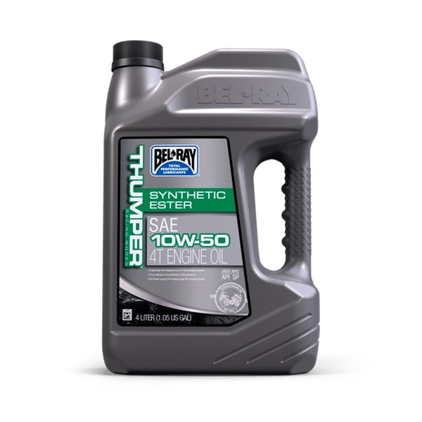 Bel-Ray Thumper Racing Works Full Synthetic Ester 4T Engine Oil 10W50