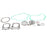 VertexWinderosa Complete Engine Gasket Kit Fits Yamaha - 059245