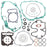 VertexWinderosa Complete Gasket Set with Oil Seals - 811 Fits Honda - 059609