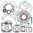 VertexWinderosa Complete Gasket Set with Oil Seals - 811 Fits Kawasaki - 059620