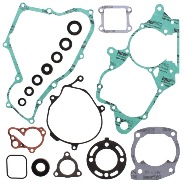 VertexWinderosa Complete Gasket Set with Oil Seals - 811 Fits Honda - 059654
