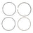 Wiseco Piston Ring Set Fits Kawasaki, Fits Suzuki, Fits Yamaha
