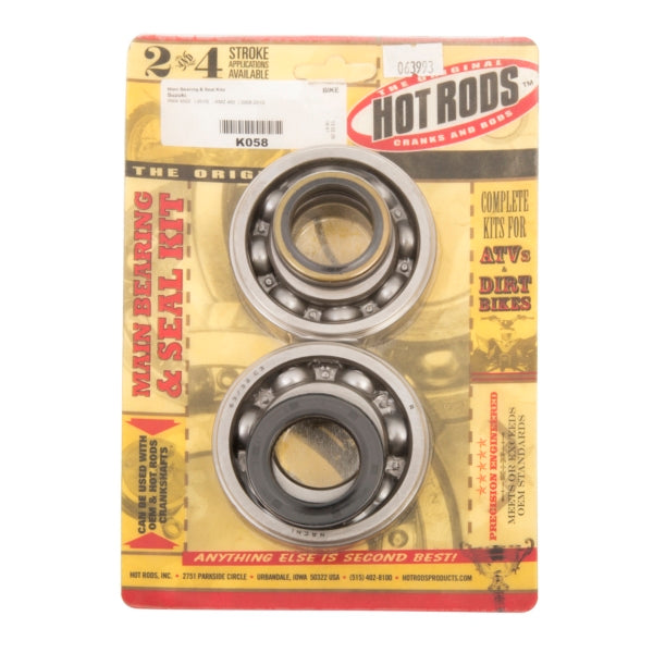 Hot Rods Crankshaft Bearing Kit Fits Suzuki - Dirt bikes