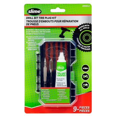 SLIME Drill Bit Tire Plug Kit 071469