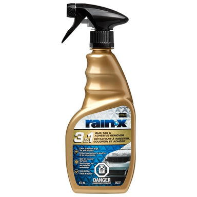 RAIN-X 3-in-1 Bug, Tar & Adhesive Remover 473 ml