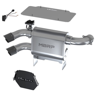 MBRP Powersports Dual-Out Slip-On Exhaust Fits Can-am