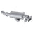 MBRP Powersports Performance Slip-on Exhaust Fits Can-am