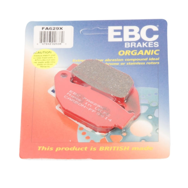 EBC  “X” Series Moto-X Sport & Enduro Brake Pad Organic