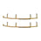Kimpex "Single Side Effect" Carbide Runner New Plastic Ski *see bolt pattern - Fits Arctic cat