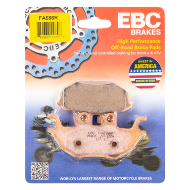 EBC  “R“ Long Life Sintered Brake Pad Sintered metal - Rear left or right