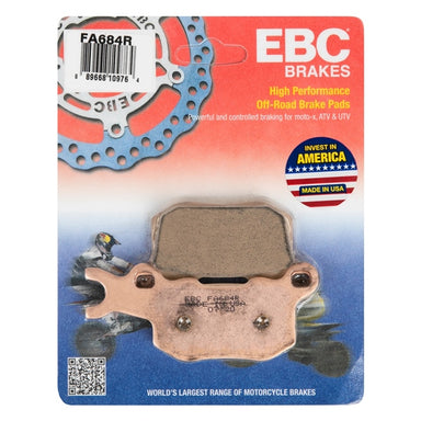 EBC  “R“ Long Life Sintered Brake Pad Sintered metal - Rear left