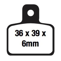 EBC  Organic Brake Pad Organic