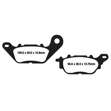 EBC  Double-H Superbike Brake Pad Sintered metal - Rear right
