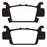 EBC  "X" Carbon Graphite Brake Pad Organic