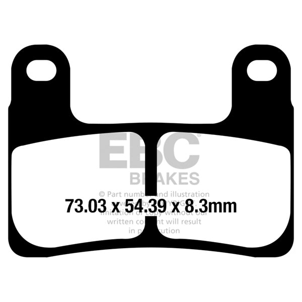 EBC  GPFAX Sintered Race Brake Pad Sintered metal
