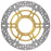 EBC  Standard Brake Rotor Fits Honda, Fits Suzuki, Fits Yamaha - Front left, Front right