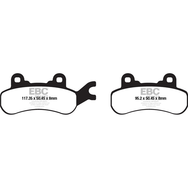 EBC  Double-H Superbike Brake Pad Sintered metal