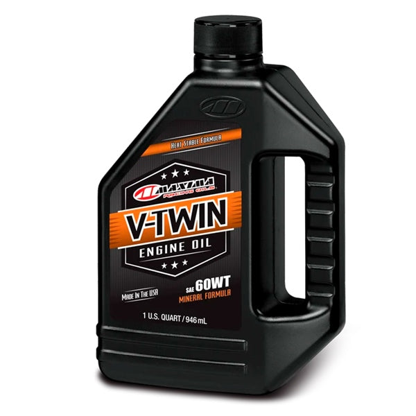 Maxima V-Twin Mineral Engine Oil 60WT
