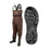 Green Trail StreamFeather Chest Wader - Traction Sole