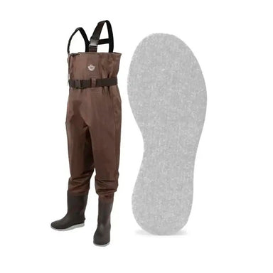 Green Trail StreamFeather Chest Wader - Felt Sole