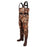 Green Trail StreamFeather Chest Wader - Traction Sole