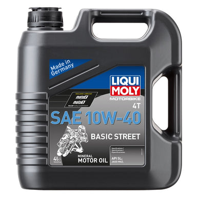 Liqui Moly Oil 4T Mineral Basic Street 10W40