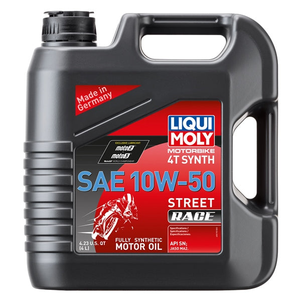 Liqui Moly Oil 4T Synthetic Street Race 10W50