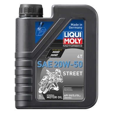 Liqui Moly Oil 4T Mineral Street 20W50