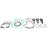 VertexWinderosa Complete Gasket Set with Oil Seals - 811 Fits Suzuki - 159517