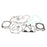VertexWinderosa Complete Gasket Set with Oil Seals - 811 Fits Suzuki - 159570